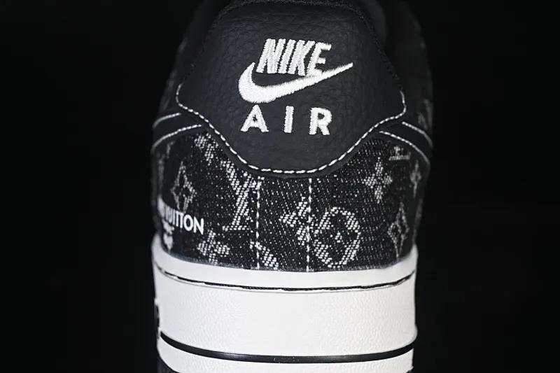 All categories Nk Air Force 1 Air Force series Nk Air Force 1 Low Air Force low-top Nike Air Force 1'07 Low LV joint white and black denim Air Force 1 low-top casual sneakers NH0601-579